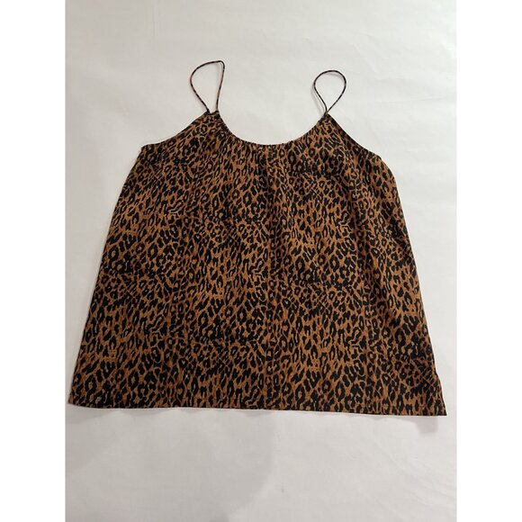Tucker Cami Tank Top in Leopard - Picture 2 of 4
